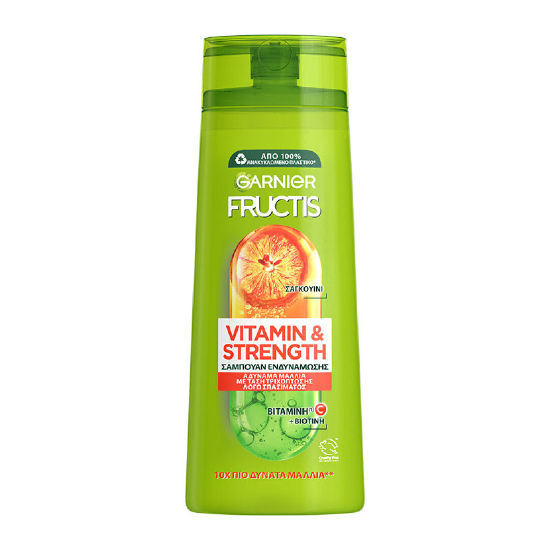 FRUCTIS VITAMIN & STRENGTH ΣΑΜΠΟΥΑΝ ΕΝΔΥΝΑΜΩΣΗΣ 10
