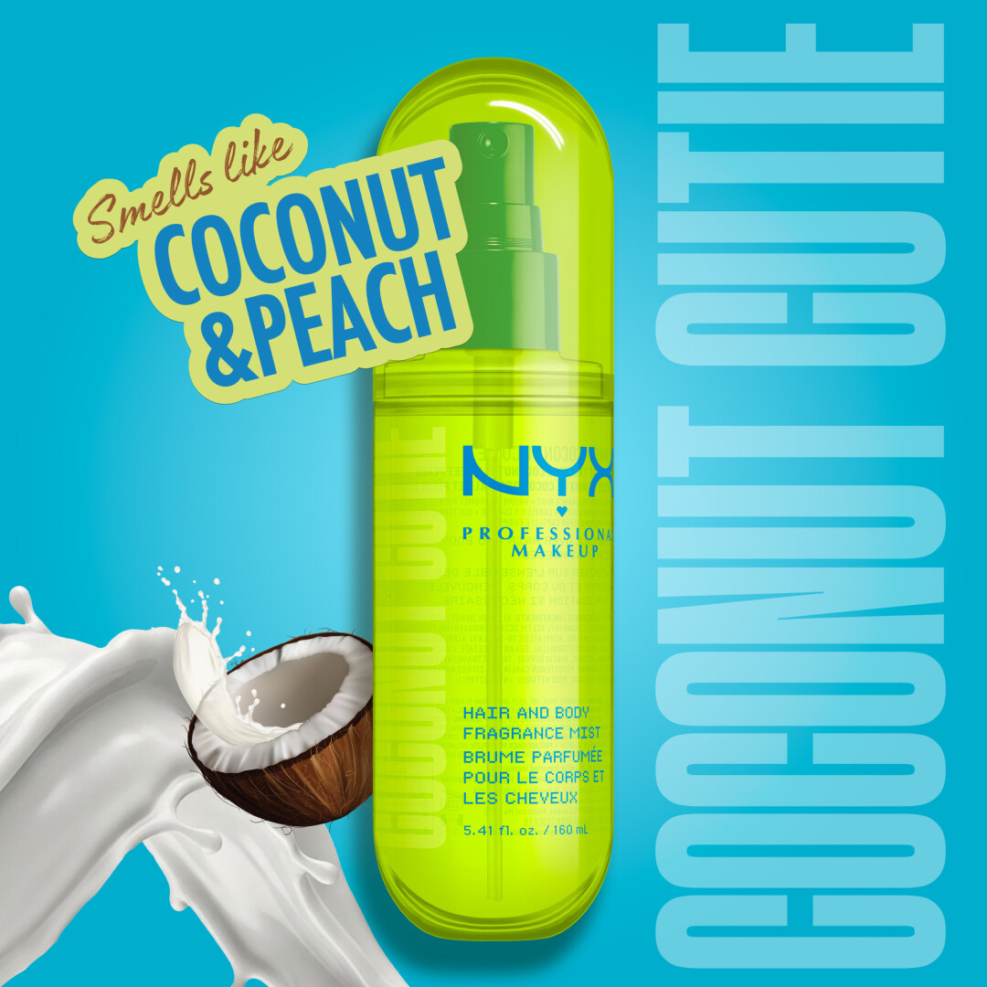 HAIR & BODY FRAGRANCE MIST COCONUT CUTIE 2