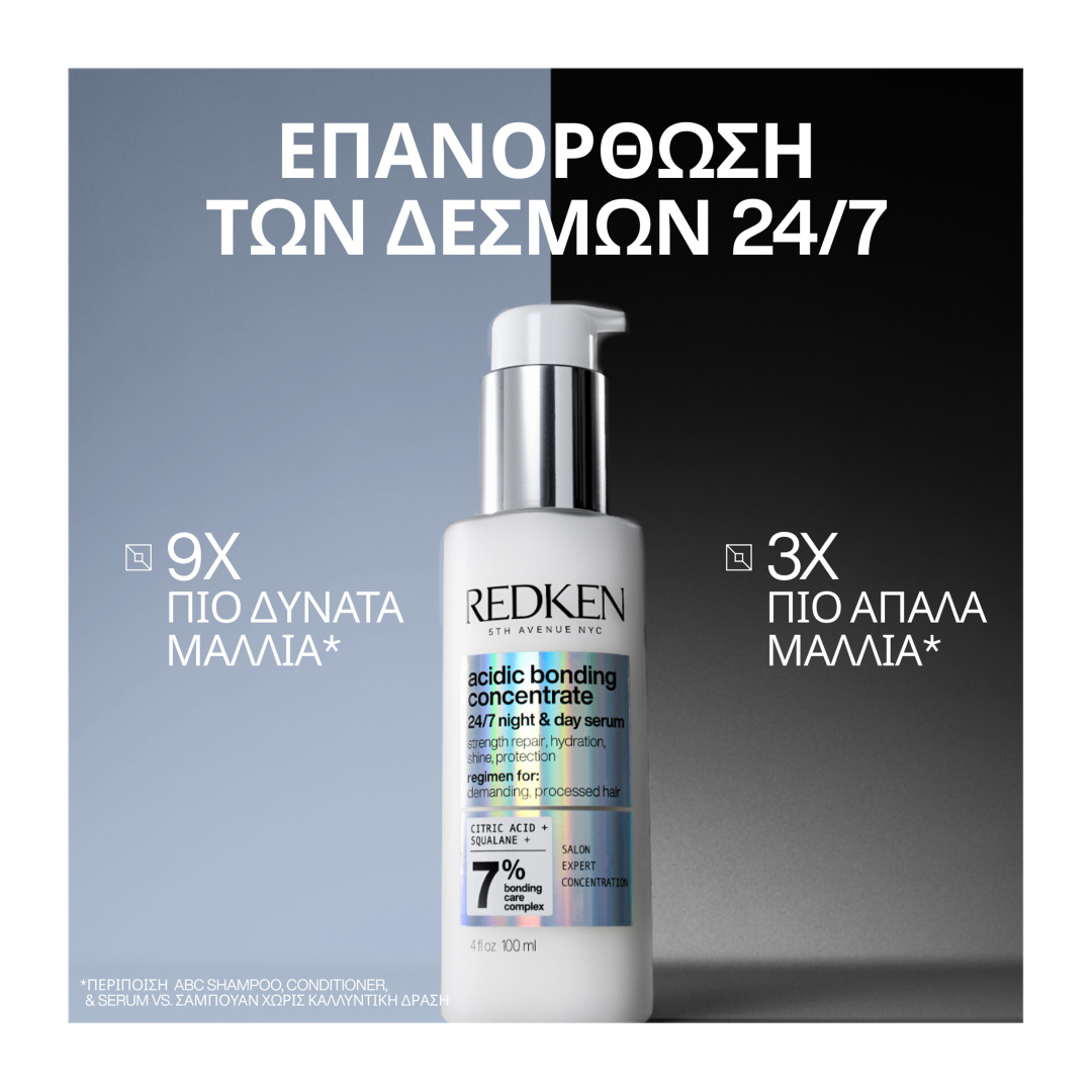 ACIDIC BONDING CONCENTRATE 24/7 NIGHT & DAY SERUM ΕΠΑΝΟΡΘΩΣΗΣ 1