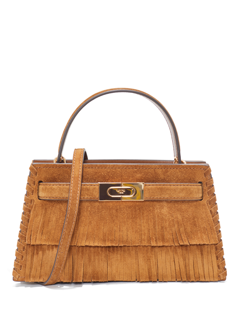 ΓΥΝΑΙΚΕΙΑ ΤΣΑΝΤΑ ΧΙΑΣΤΙ LEE RADZIWILL PETITE SUEDE FRINGE MINI 0