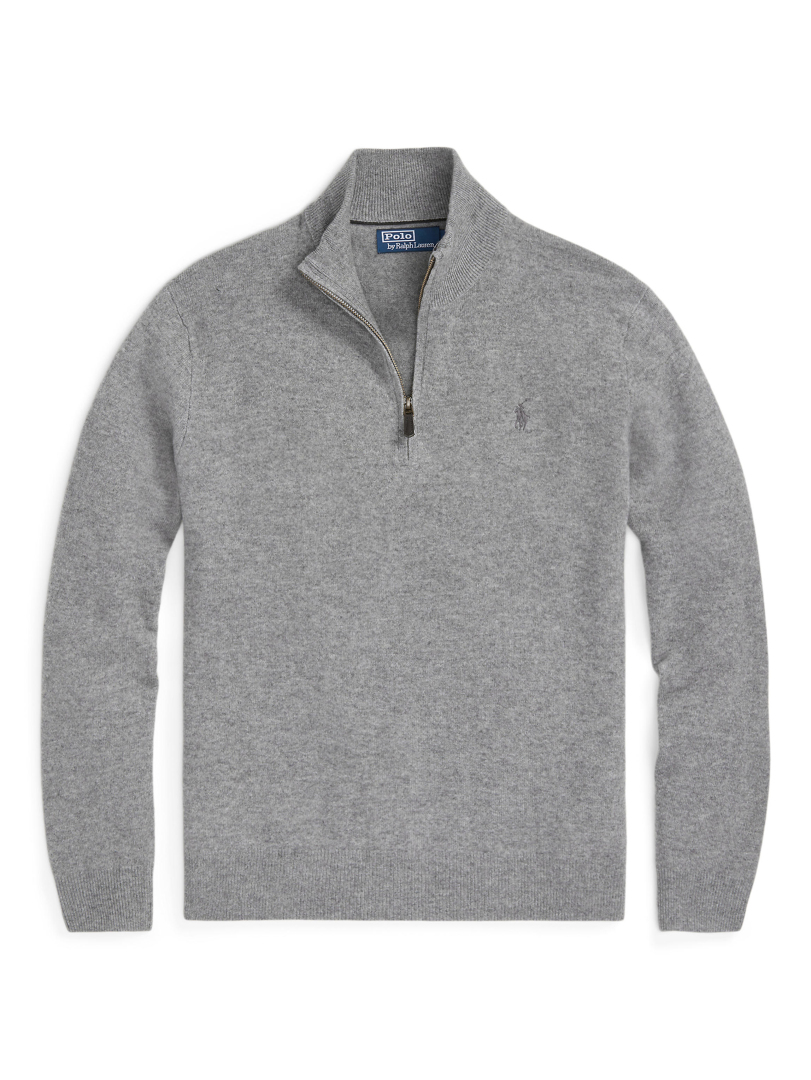 ΑΝΔΡΙΚΟ ΜΑΛΛΙΝΟ ΠΟΥΛΟΒΕΡ HALF-ZIP 0