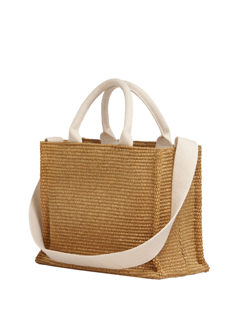 ΓΥΝΑΙΚΕΙΑ ΨΑΘΙΝΗ ΤΣΑΝΤΑ ΧΕΙΡΟΣ SMALL TOTE 1