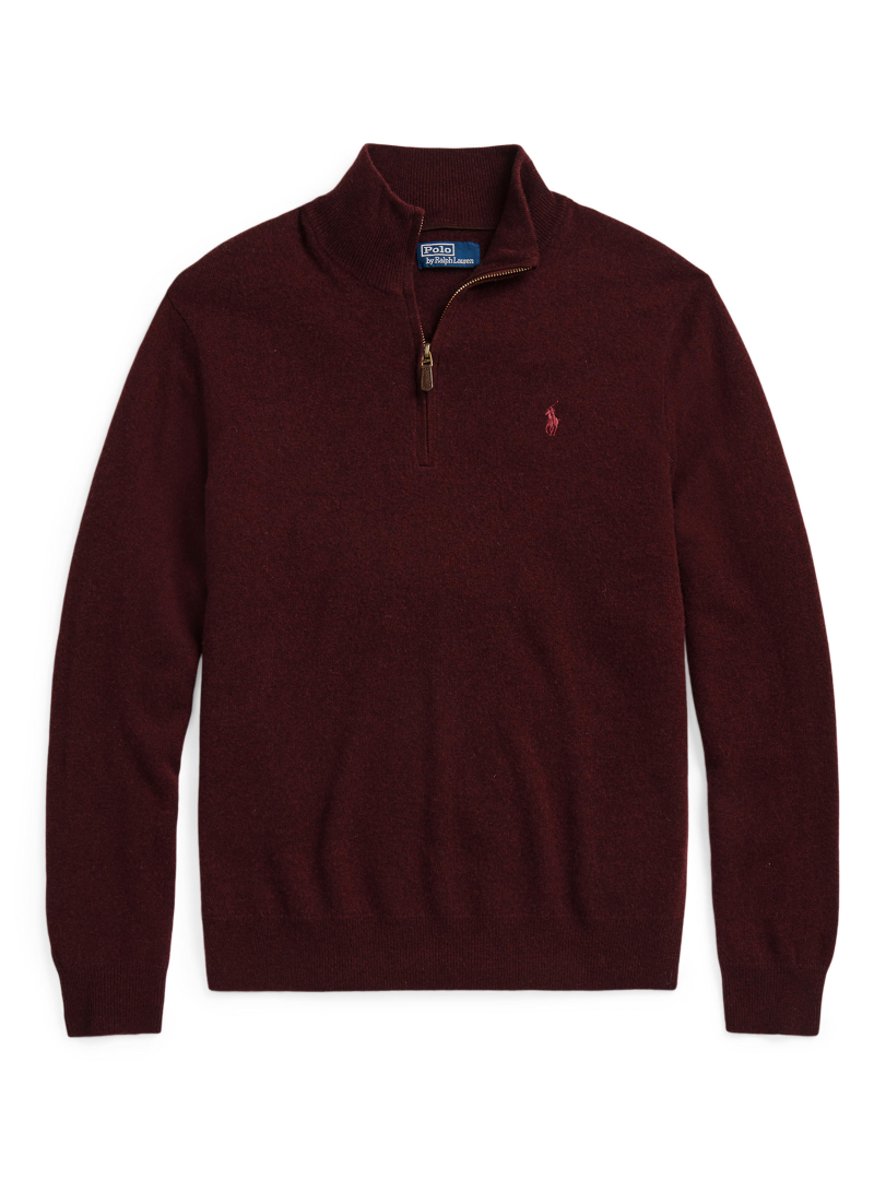 ΑΝΔΡΙΚΟ ΜΑΛΛΙΝΟ ΠΟΥΛΟΒΕΡ HALF-ZIP 0