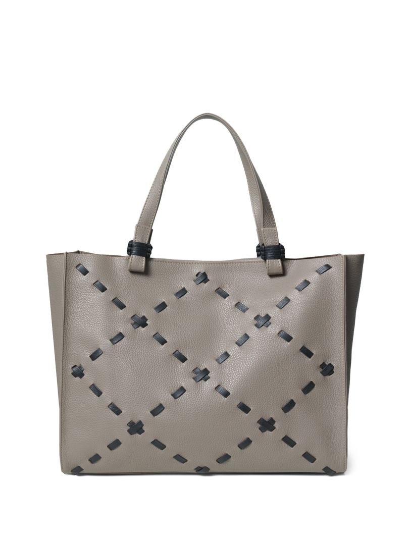 ΓΥΝΑΙΚΕΙΑ ΔΕΡΜΑΤΙΝΗ ΤΣΑΝΤΑ ΩΜΟΥ SCALA MEDIUM TOTE  0