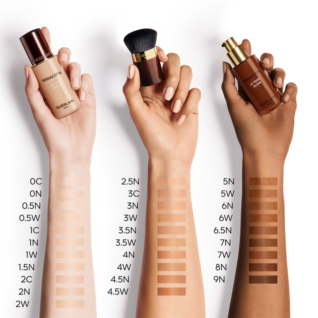 TERRACOTTA LE TEINT GLOW - HEALTHY GLOW FOUNDATION LONGWEAR - NO-TRANSFER 3