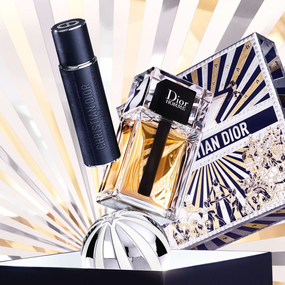 DIOR HOMME SET EAU DE TOILETTE AND TRAVEL SPRAY 2