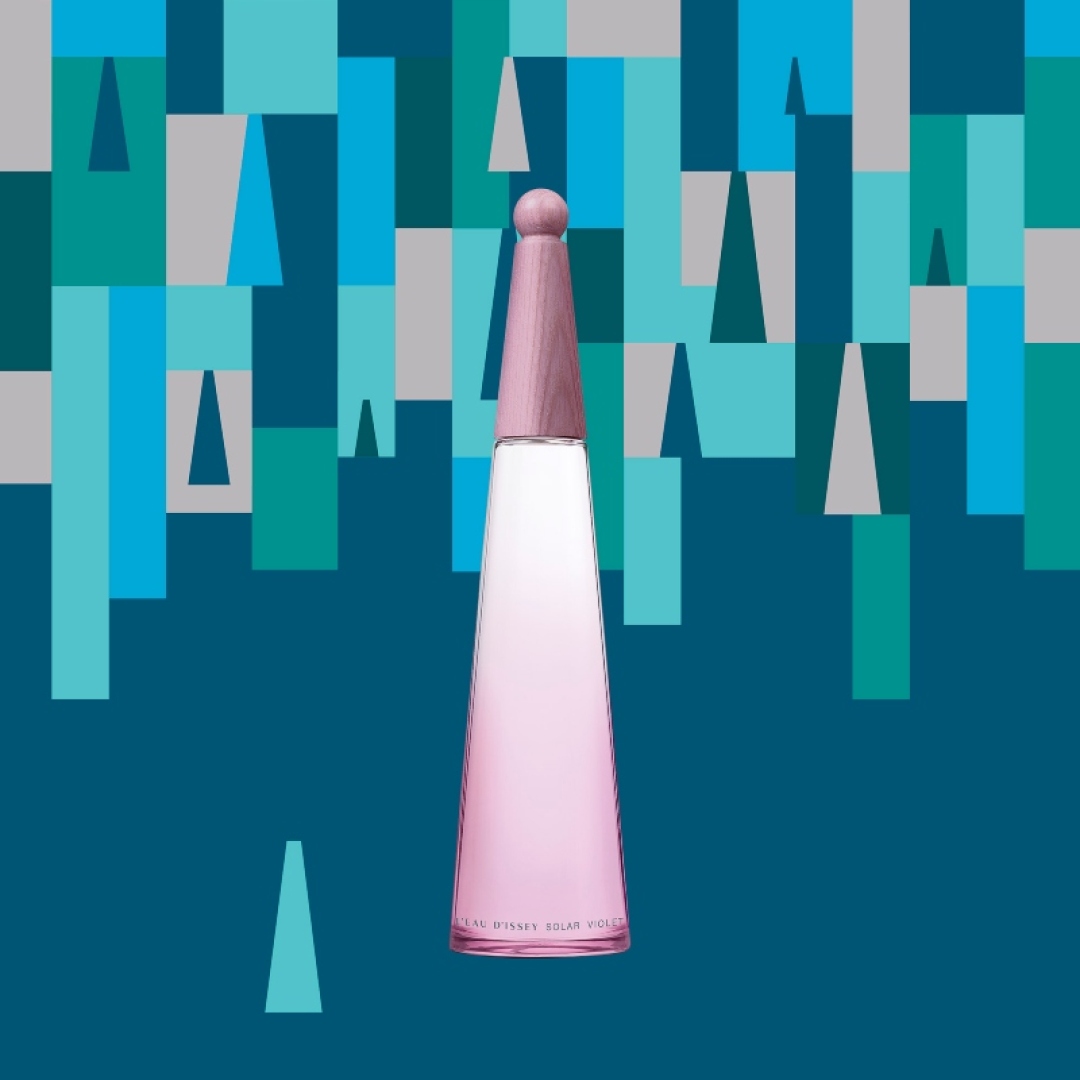 L'EAU D'ISSEY SOLAR VIOLET XMAS SET ΜΕ SHOWER GEL 2