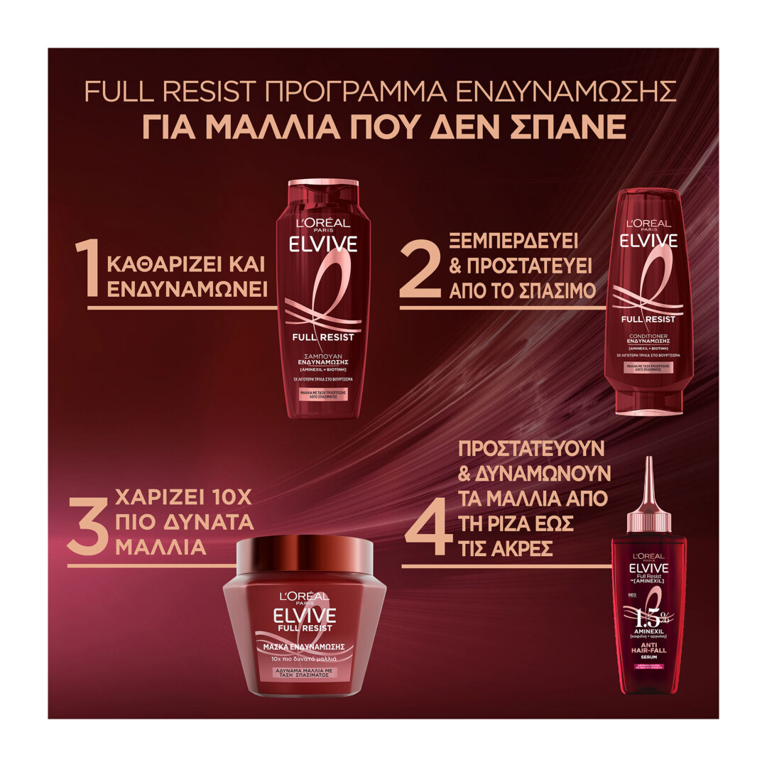 ELVIVE FULL RESIST ΜΑΣΚΑ ΕΝΔΥΝΑΜΩΣΗΣ 3
