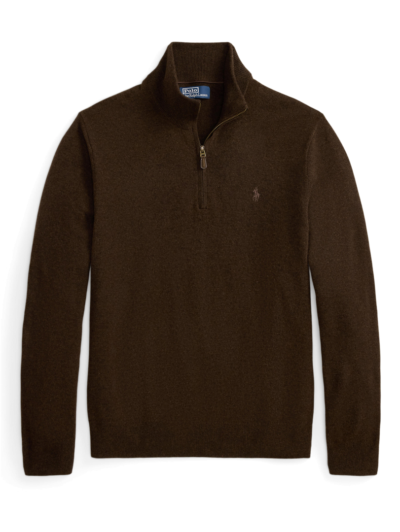 ΑΝΔΡΙΚΟ ΜΑΛΛΙΝΟ ΠΟΥΛΟΒΕΡ HALF-ZIP 0