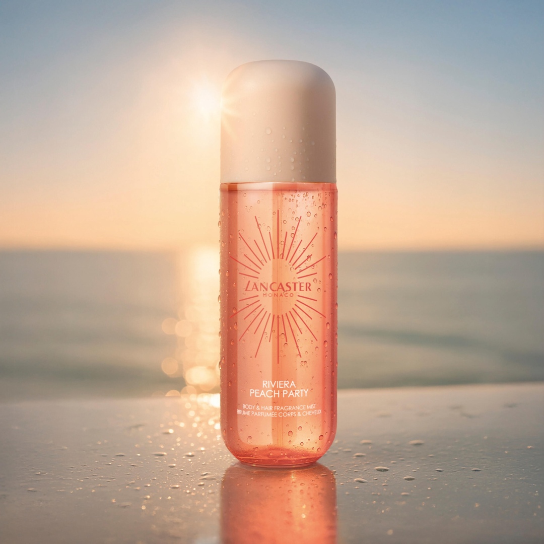 LANCASTER RIVIERA PEACH PARTY BODY & HAIR FRAGRANCE MIST 7