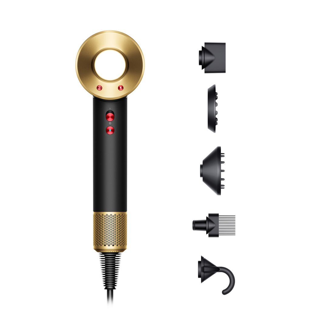 HD07 SUPERSONIC ONYX/GOLD ΣΕΣΟΥΑΡ ΜΑΛΛΙΩΝ 0