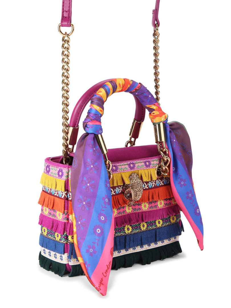 ΓΥΝΑΙΚΕΙΑ SUEDE ΤΣΑΝΤΑ ΧΕΙΡΟΣ KENSINGTON MINI 2