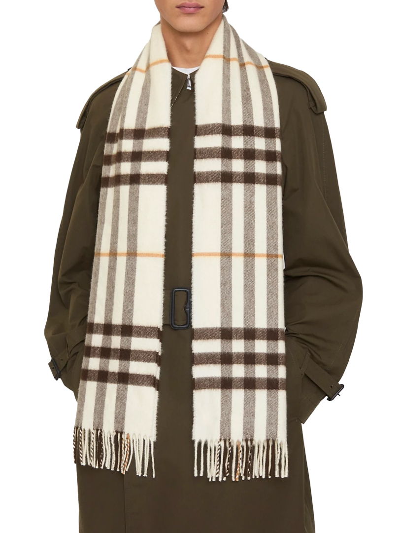 ΚΑΣΚΟΛ CHECK CASHMERE 2