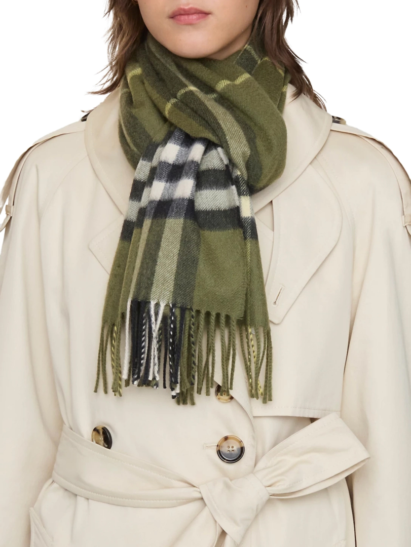 ΚΑΣΚΟΛ CHECK CASHMERE 2