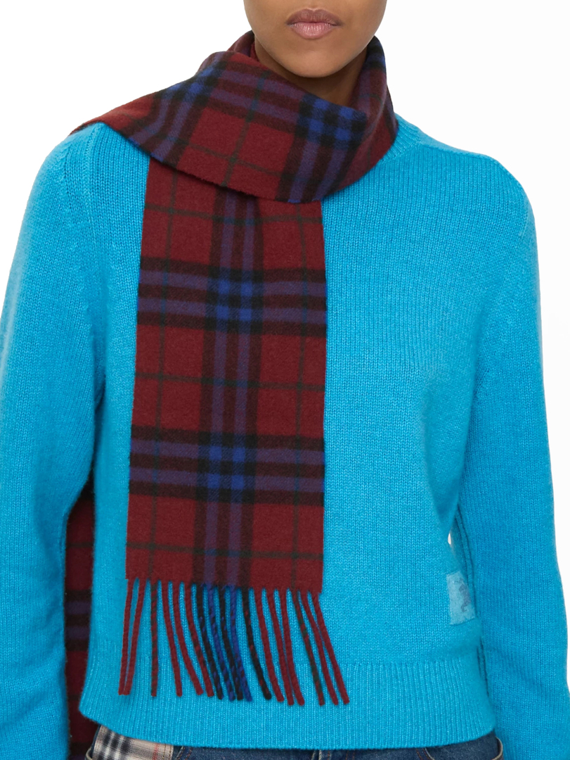 ΓΥΝΑΙΚΕΙΟ ΚΑΣΚΟΛ NARROW CHECK 1