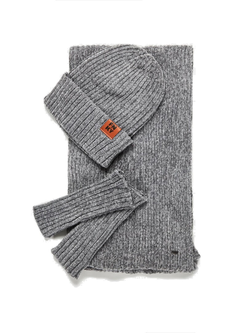 ΓΥΝΑΙΚΕΙΟ ΣΕΤ ΚΑΣΚΟΛ-ΓΑΝΤΙΑ-ΣΚΟΥΦΟΣ 0