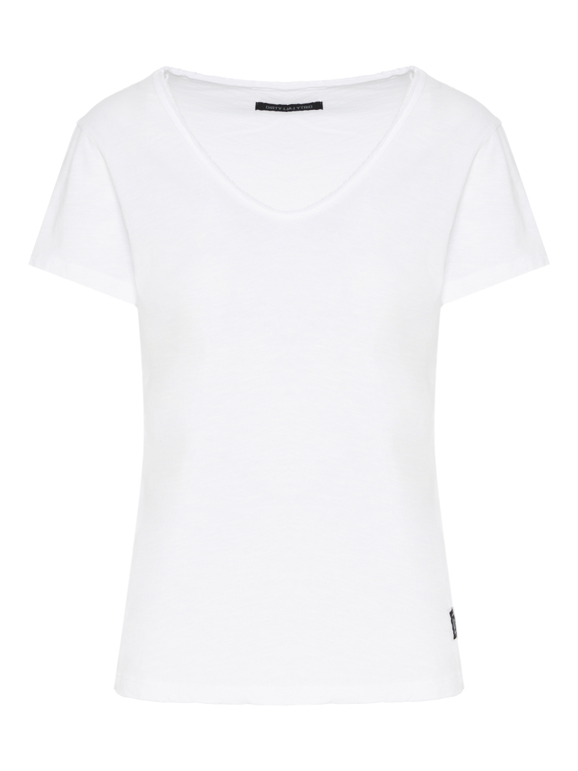 ΓΥΝΑΙΚΕΙΟ T-SHIRT ΜΕ V ΛΑΙΜΟΚΟΨΗ 1