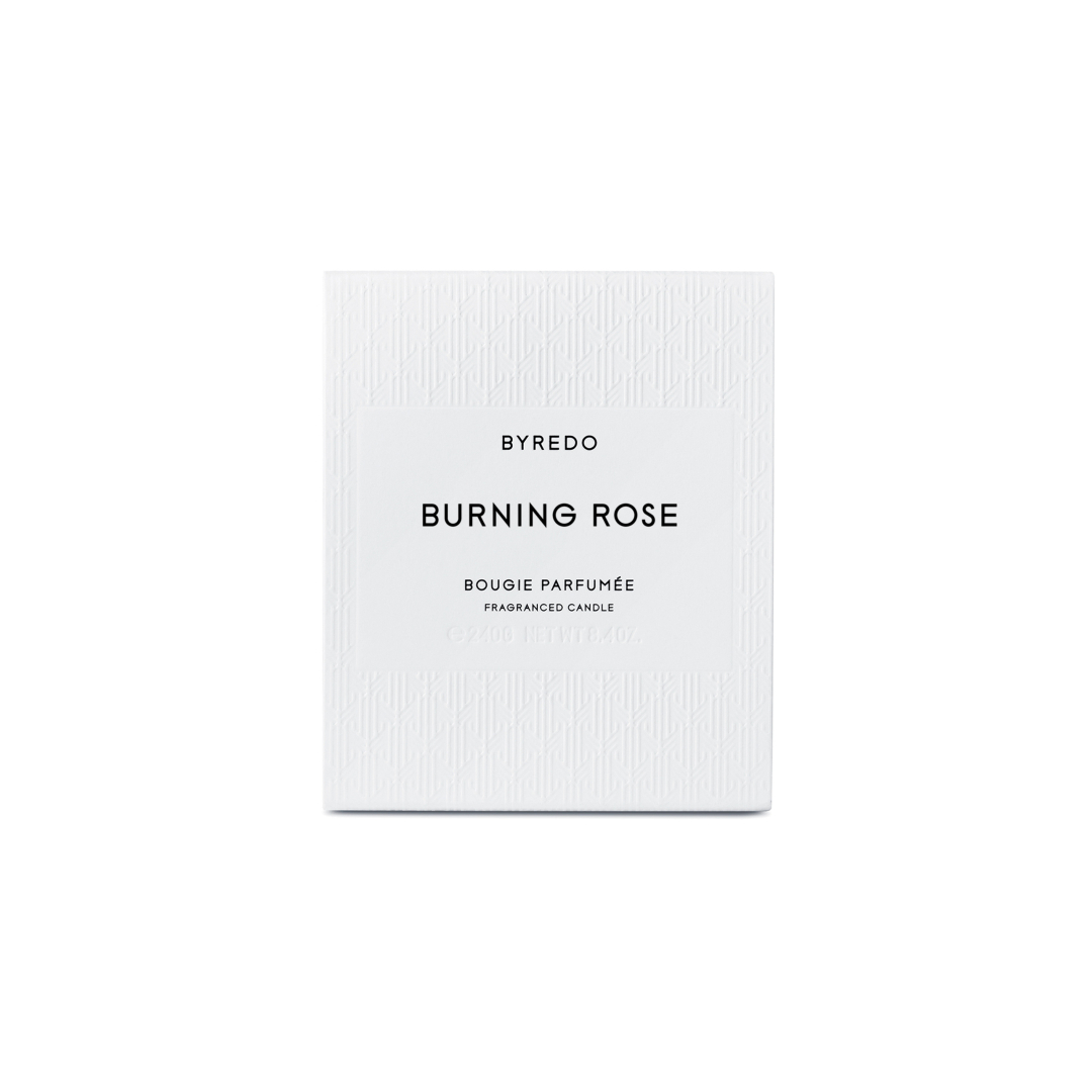 BURNING ROSE FRAGRANCED CANDLE 1
