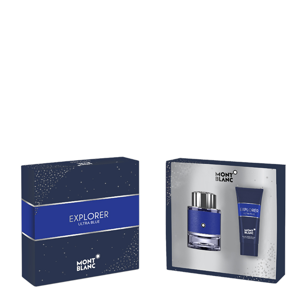 MONTBLANC EXPLORER ULTRA BLUE SET 1