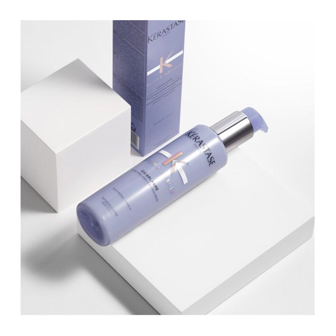 BLOND ABSOLU CICAPLASME ΕΠΑΝΟΡΘΩΤΙΚΟΣ ΟΡΟΣ ΘΕΡΜΟΠΡΟΣΤΑΣΙΑΣ ΓΙΑ ΒΑΜΜΕΝΑ ΞΑΝΘΑ ΜΑΛΛΙΑ   3