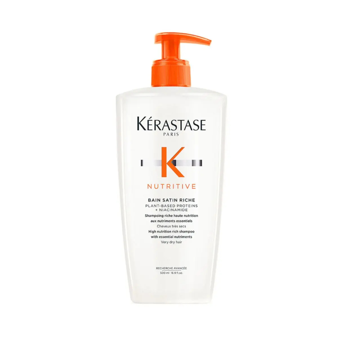 NUTRITIVE BAIN SATIN RICHE ΣΑΜΠΟΥΑΝ ΜΕ ΘΡΕΠΤΙΚΑ ΣΥΣΤΑΤΙΚΑ ΓΙΑ ΠΟΛΥ ΞΗΡΑ ΜΑΛΛΙΑ 0