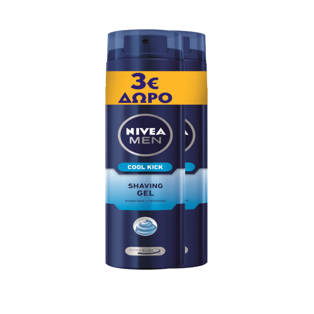NIVEA SHAVING GEL COOL KICK  0