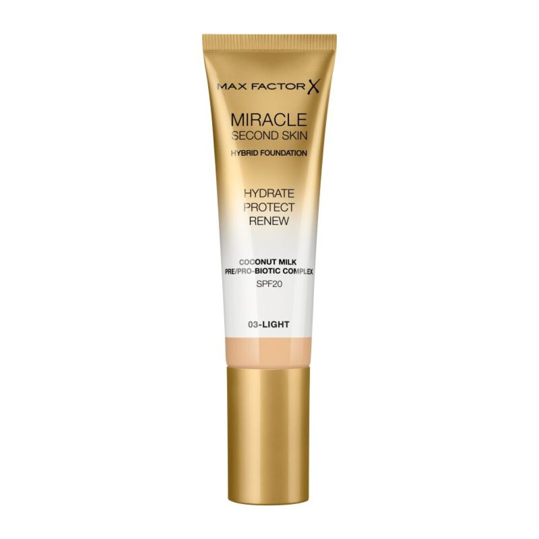 MIRACLE SECOND SKIN HYBRID FOUNDATION 4