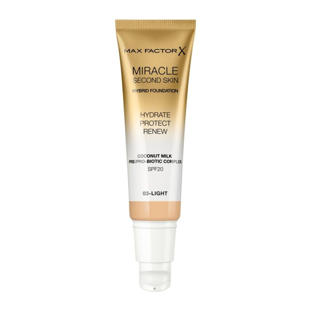 MIRACLE SECOND SKIN HYBRID FOUNDATION 1