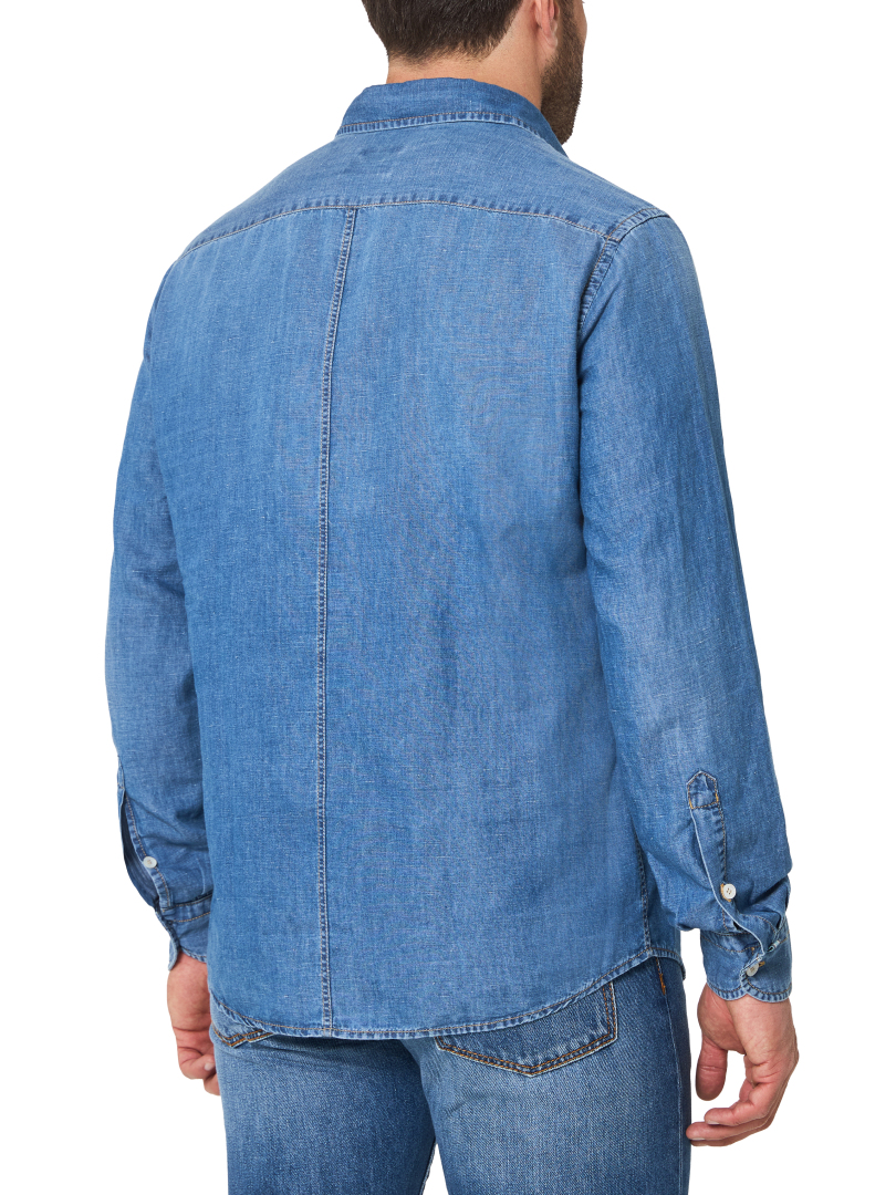 ΑΝΔΡΙΚΟ DENIM ΠΟΥΚΑΜΙΣΟ 2