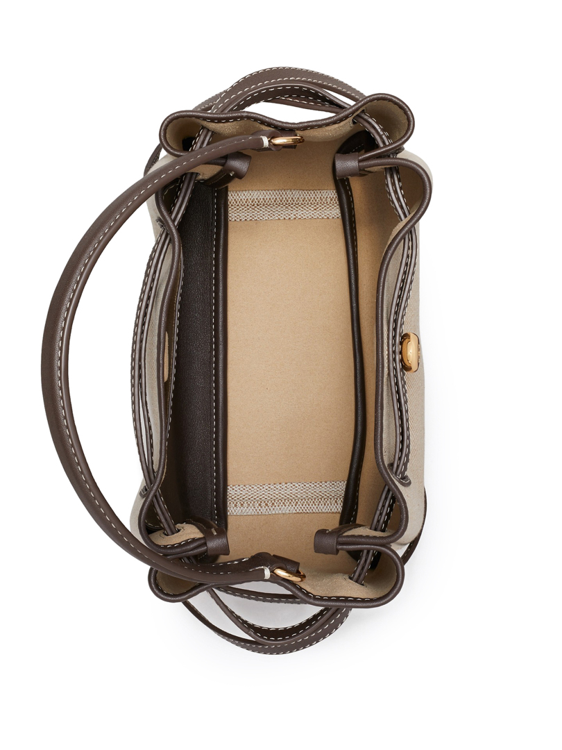 ΓΥΝΑΙΚΕΙΑ ΤΣΑΝΤΑ ΧΕΙΡΟΣ ROMY CANVAS BUCKET BAG 2