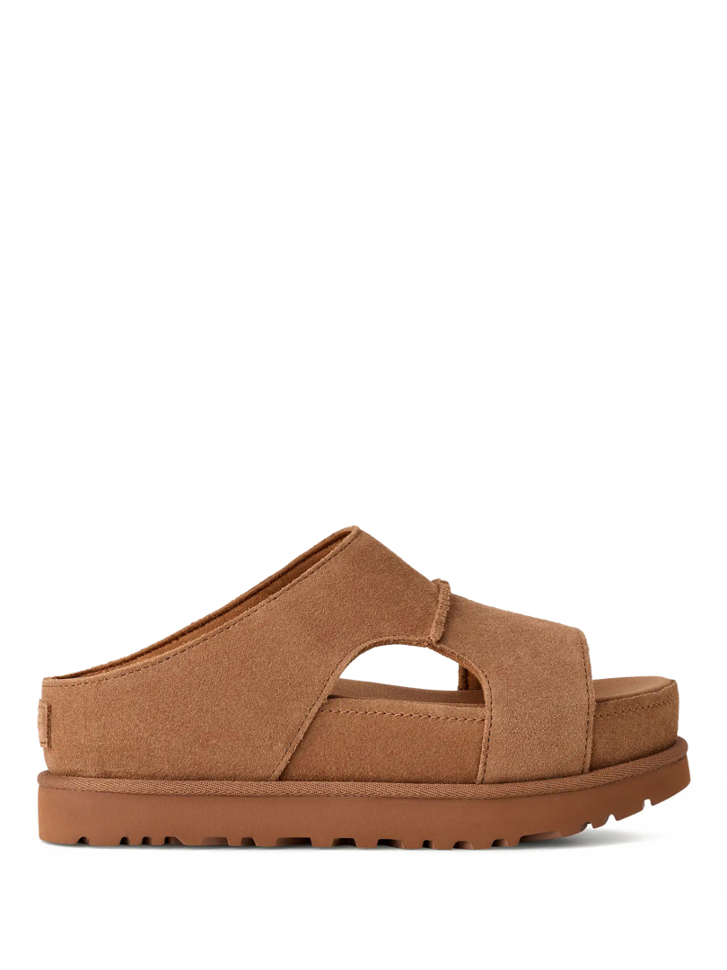 ΓΥΝΑΙΚΕΙΑ ΣΑΝΔΑΛΙΑ LOW GOLDENSTAR HI CUTOUT SLIDE 0