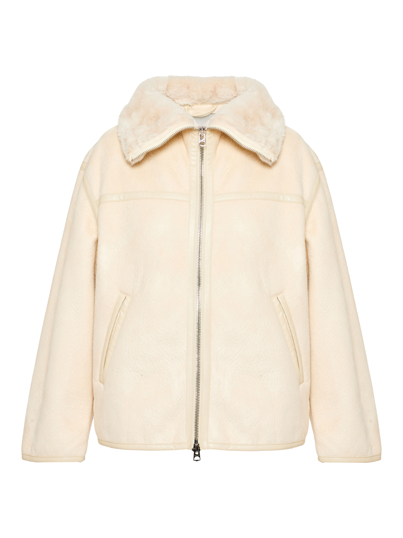 ΓΥΝΑΙΚΕΙΟ FAUX SHEARLING JACKET 0