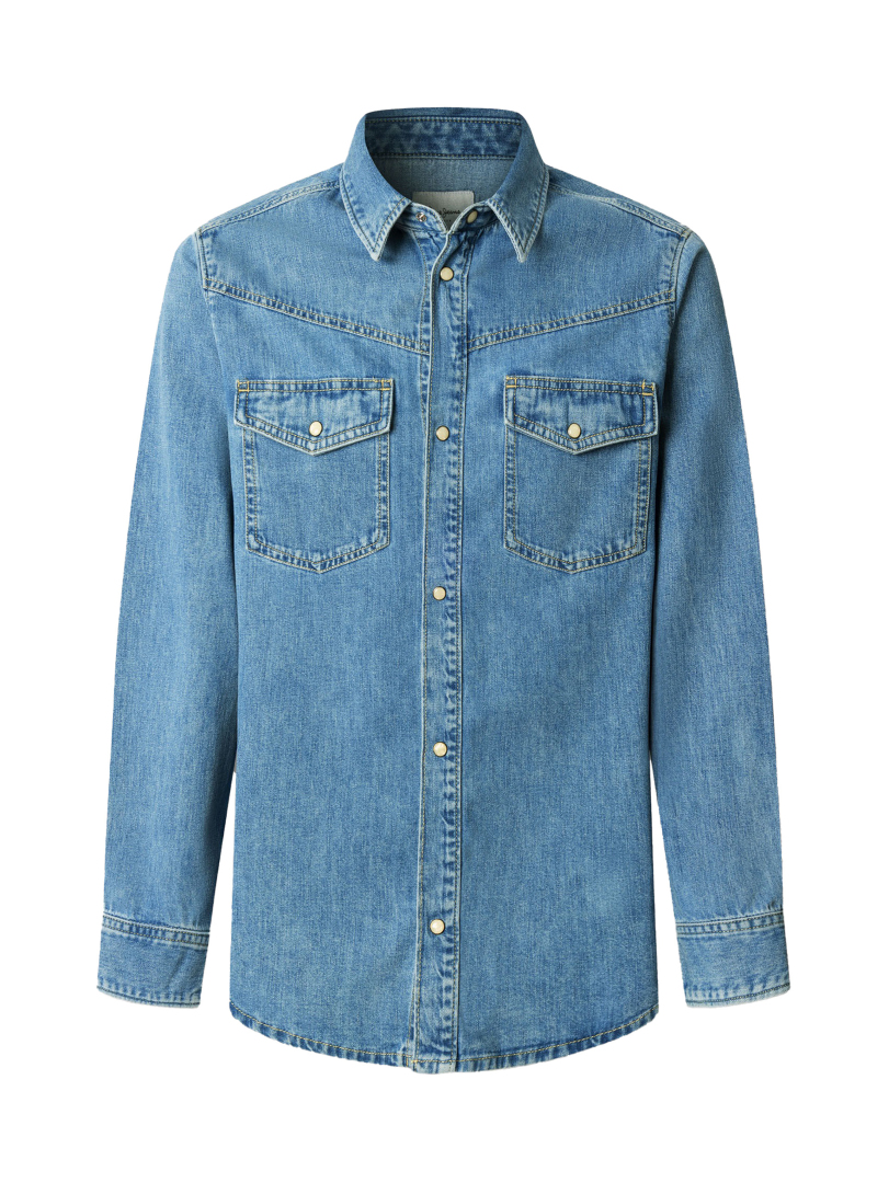 ΑΝΔΡΙΚΟ DENIM ΠΟΥΚΑΜΙΣΟ 0