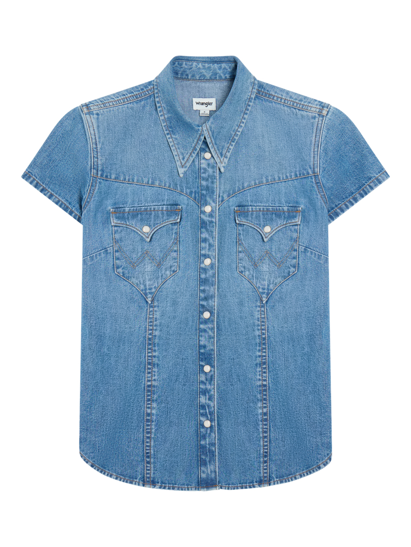 ΓΥΝΑΙΚΕΙΟ DENIM ΚΟΝΤΟΜΑΝΙΚΟ ΠΟΥΚΑΜΙΣΟ 0