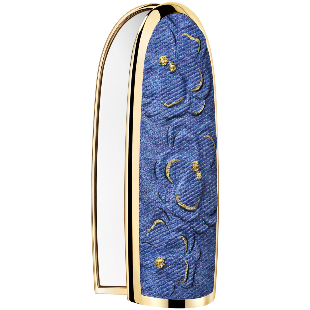 ROUGE G BLOOMING DENIM THE DOUBLE MIRROR JEWEL CASE - LIMITED EDITION THE CUSTOMISABLE ULTRA-CARE LIPSTICK 1