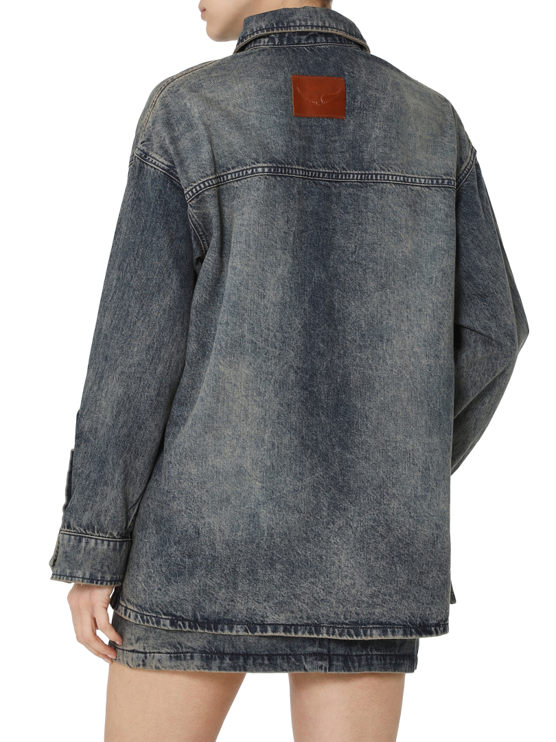 ΓΥΝΑΙΚΕΙΟ DENIM ΠΟΥΚΑΜΙΣΟ TIMONA 3