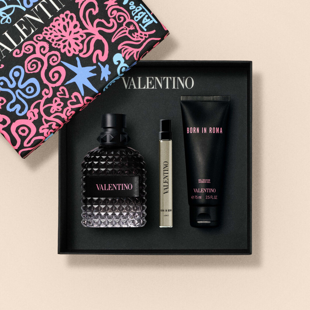 BORN IN ROMA UOMO GIFT SET 2