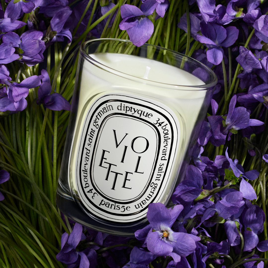 VIOLETTE SCENTED CANDLE 1