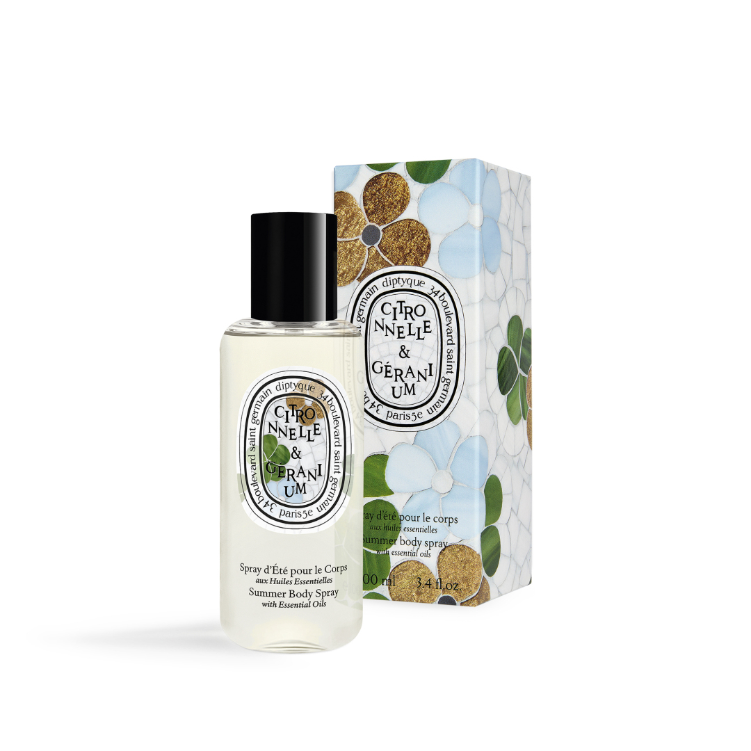 CITRONNELLE & GÉRANIUM SUMMER BODY SPRAY  1
