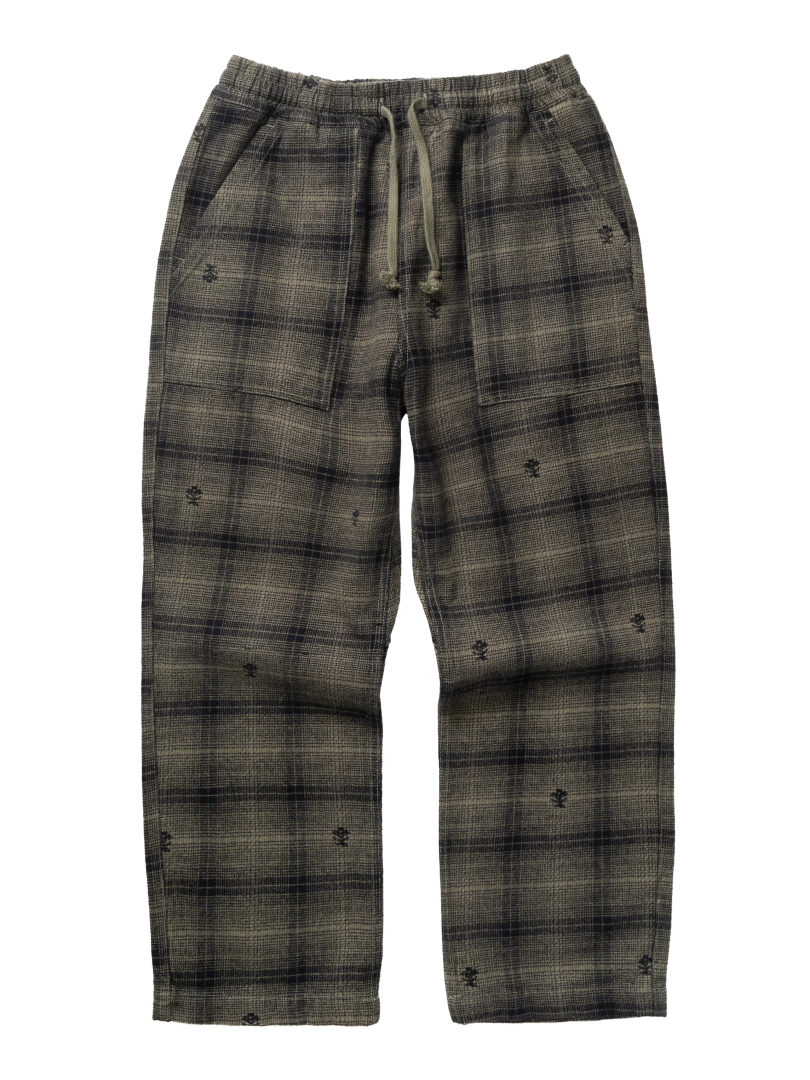 THISTLE PLAID CHEF PANTS 0