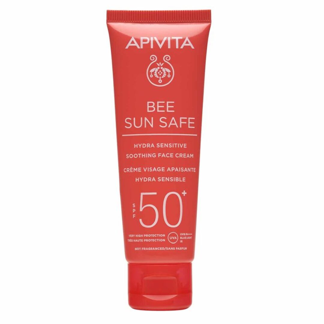 BEE SUN SAFE ΑΝΤΗΛΙΑΚΗ ΚΡΕΜΑ ΠΡΟΣΩΠΟΥ ΓΙΑ ΕΥΑΙΣΘΗΤΕΣ ΕΠΙΔΕΡΜΙΔΕΣ SPF50 2