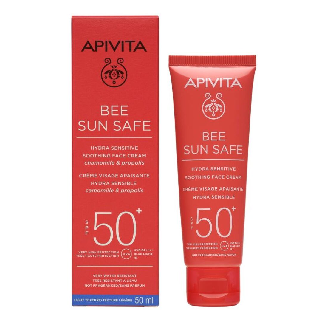 BEE SUN SAFE ΑΝΤΗΛΙΑΚΗ ΚΡΕΜΑ ΠΡΟΣΩΠΟΥ ΓΙΑ ΕΥΑΙΣΘΗΤΕΣ ΕΠΙΔΕΡΜΙΔΕΣ SPF50 3
