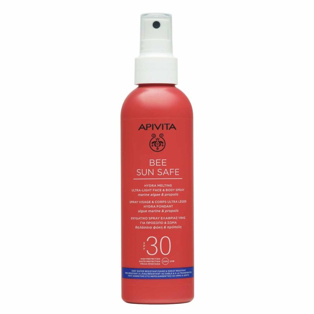 BEE SUN SAFE ΑΝΤΗΛΙΑΚΟ SPRAY ΕΛΑΦΡΙΑΣ ΥΦΗΣ SPF30 1
