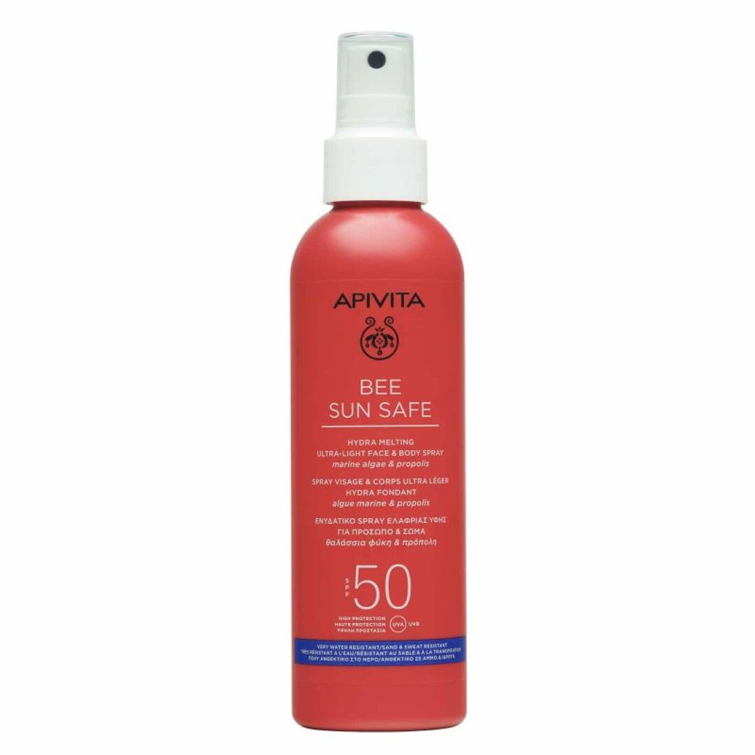 BEE SUN SAFE ΑΝΤΗΛΙΑΚΟ SPRAY ΕΛΑΦΡΙΑΣ ΥΦΗΣ SPF50 1
