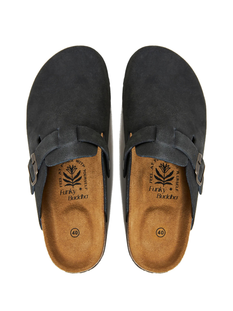ΓΥΝΑΙΚΕΙΑ SUEDE CLOGS 2