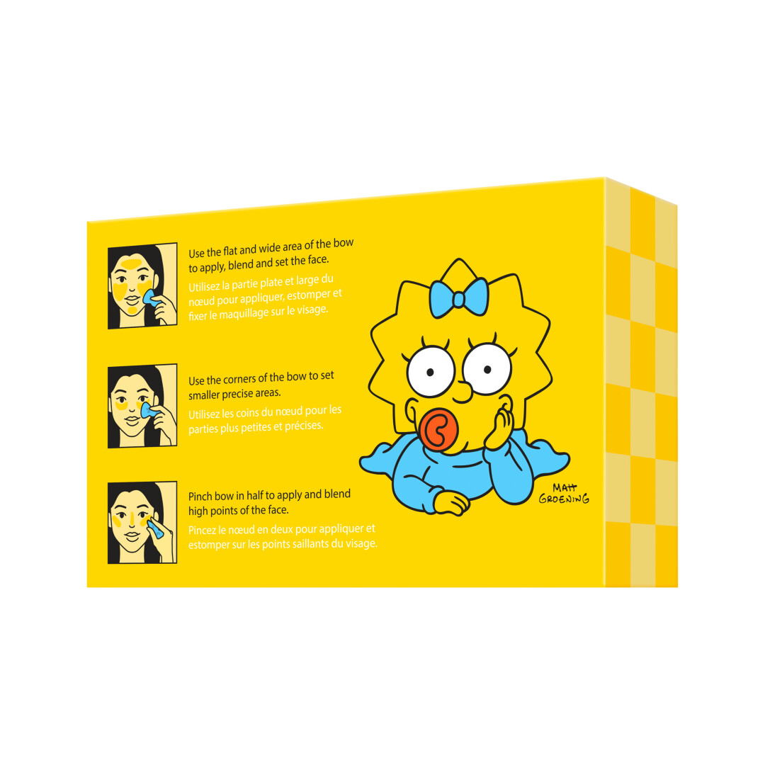 SIMPSONS MAGGIE SIMPSON BOW MAKEUP SPONGE 1