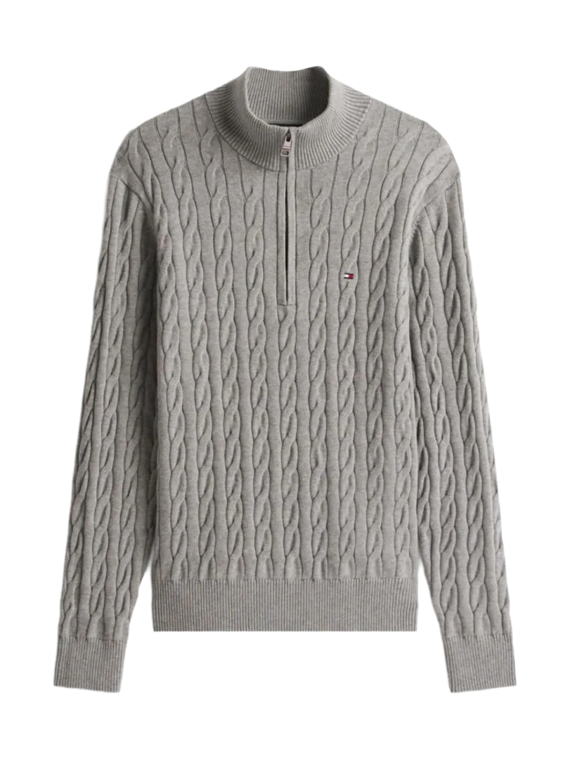 ΑΝΔΡΙΚΟ HALF-ZIP ΠΟΥΛΟΒΕΡ ΜΕ ΠΛΕΞΗ 0