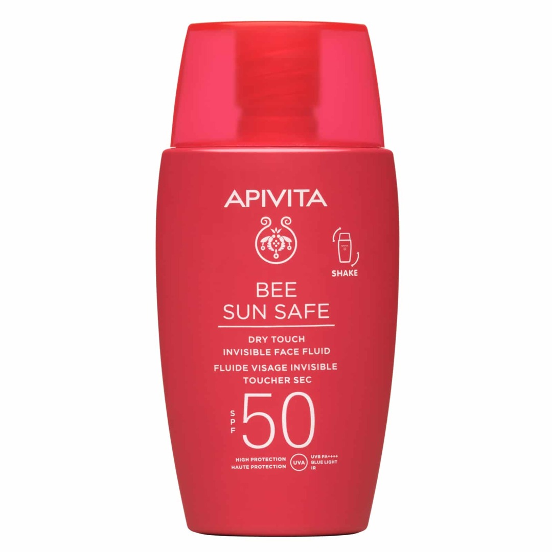 BEE SUN SAFE DRY TOUCH INVISIBLE FACE FLUID SPF50 1
