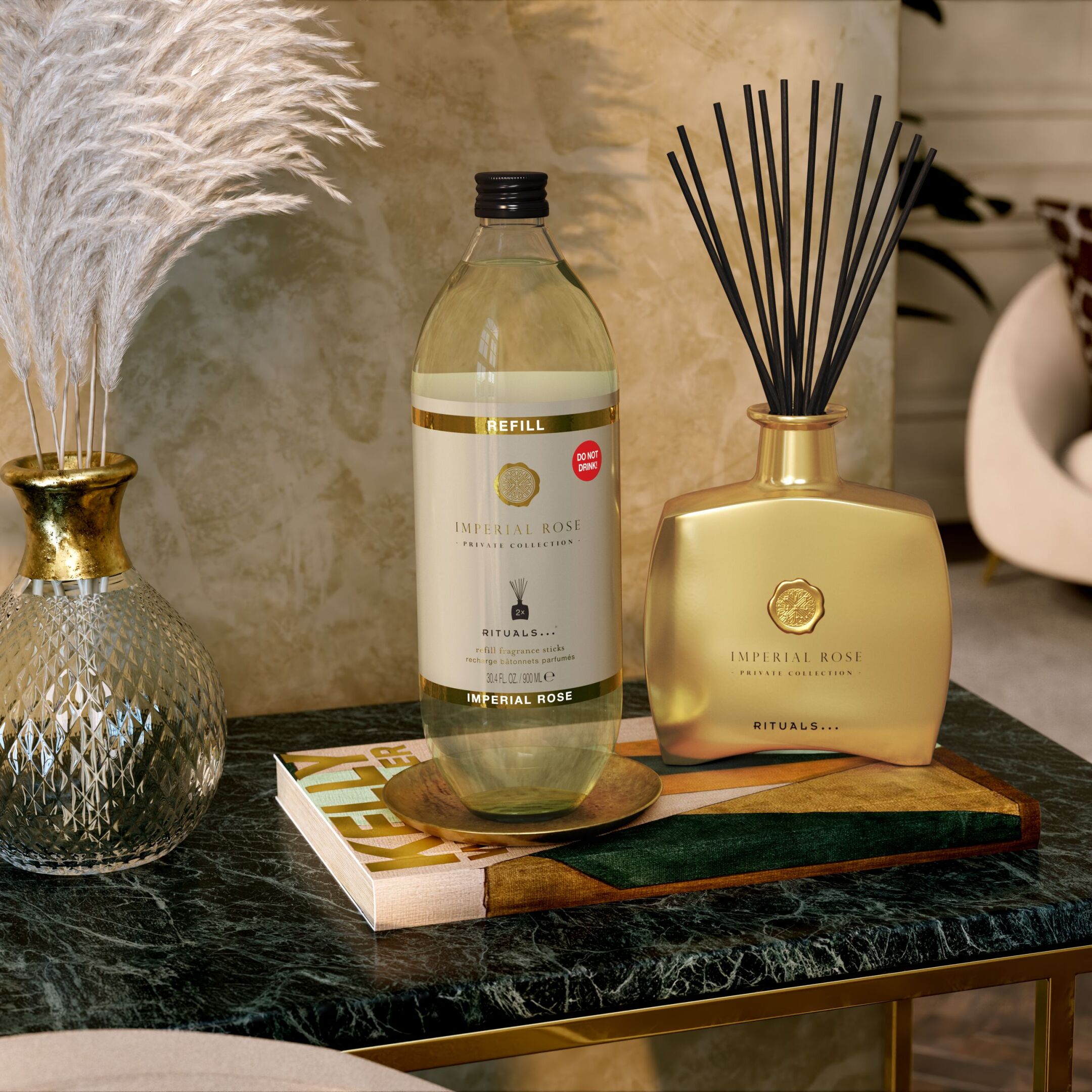 IMPERIAL ROSE FRAGRANCE STICKS REFILL 1
