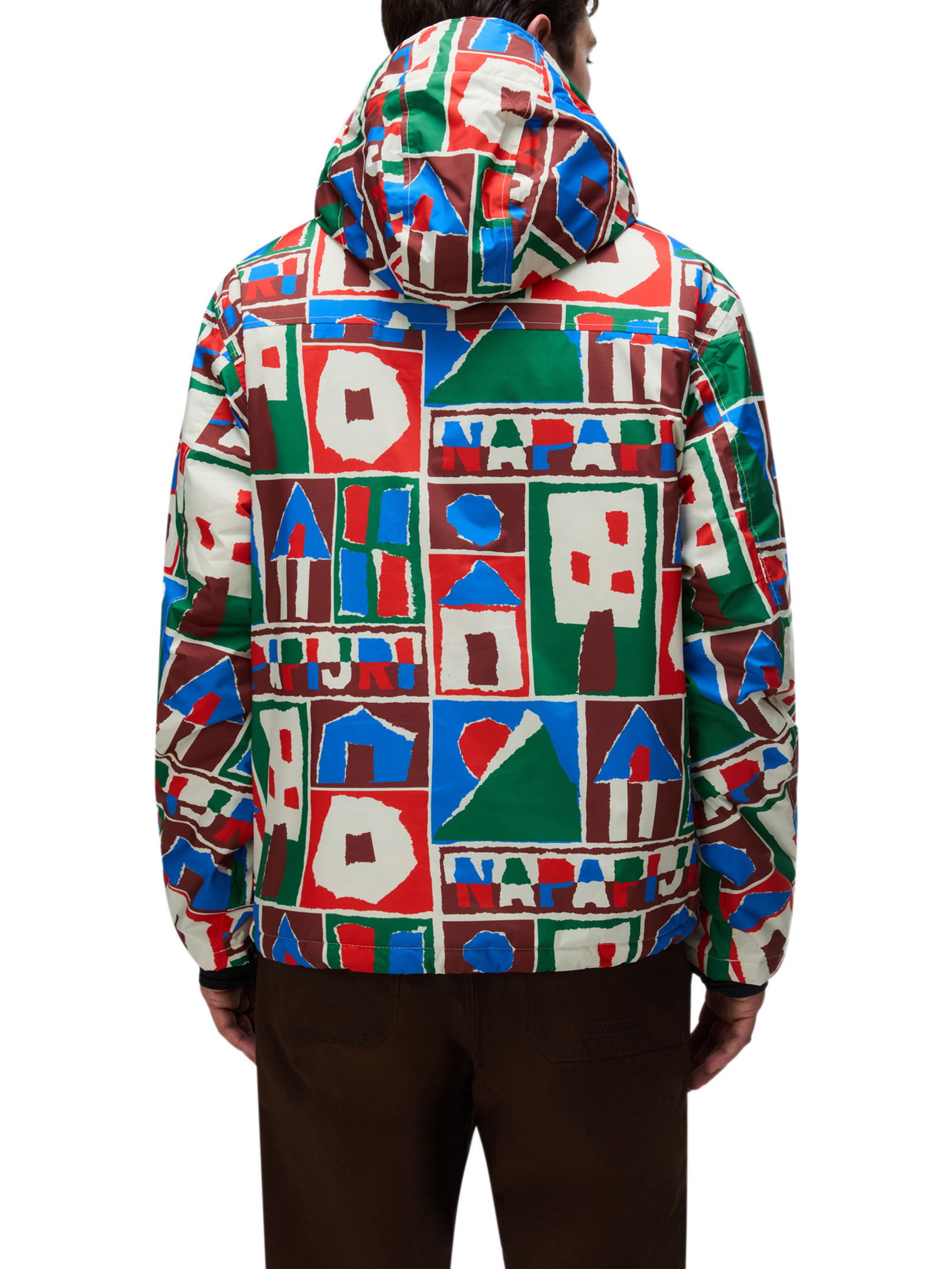 ΑΝΔΡΙΚΟ ΜΠΟΥΦΑΝ RAINFOREST NEXT ALL OVER PRINT ANORAK JACKET 2